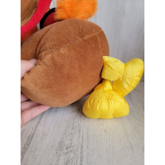 Vintage plush Pilgrim turkey thanksgiving home decor - Picture 8 of 8